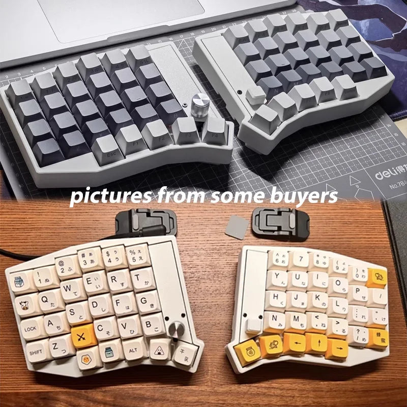 Sofle Split-Tastatur-Kit Dual-Modus - 58T Hot-Swap BT