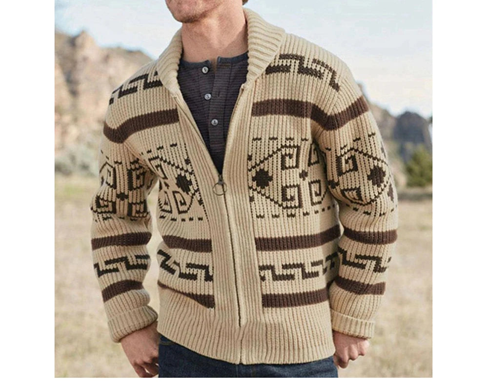Zhejiang Premium Kaschmir Strickcardigan - Wärmekomfort Kapazität Hoch, Leistung Warm, Größe XL