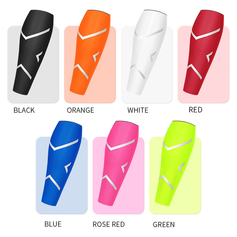 Wadenstütze 2025: BraceTop 1 PC Sports Calf Compression Sleeve Shin Splint - Support Guard Leg Protection Basketball Running Cycling Travel Collection