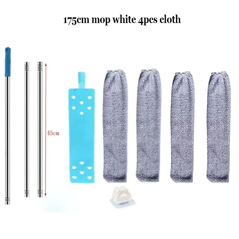 Mătură telescopică HomeClean TB - Microfibră, pliabilă lungă