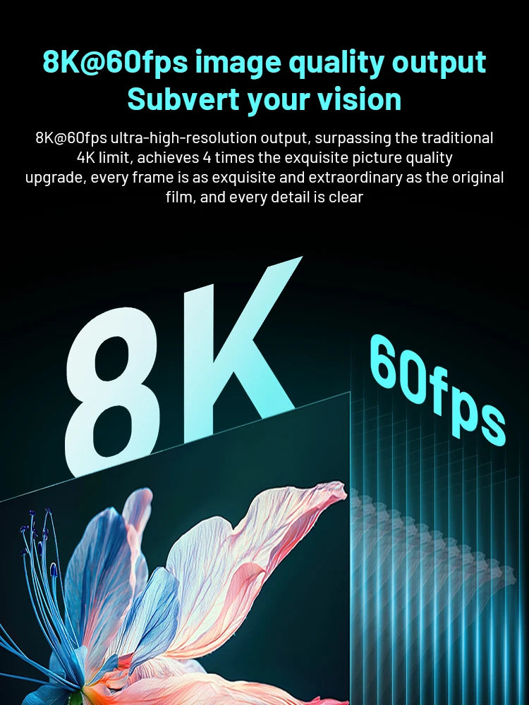 Kinhank K9PRO Android TV 12.0 8K@60FPS - WiFi6 HDR10+