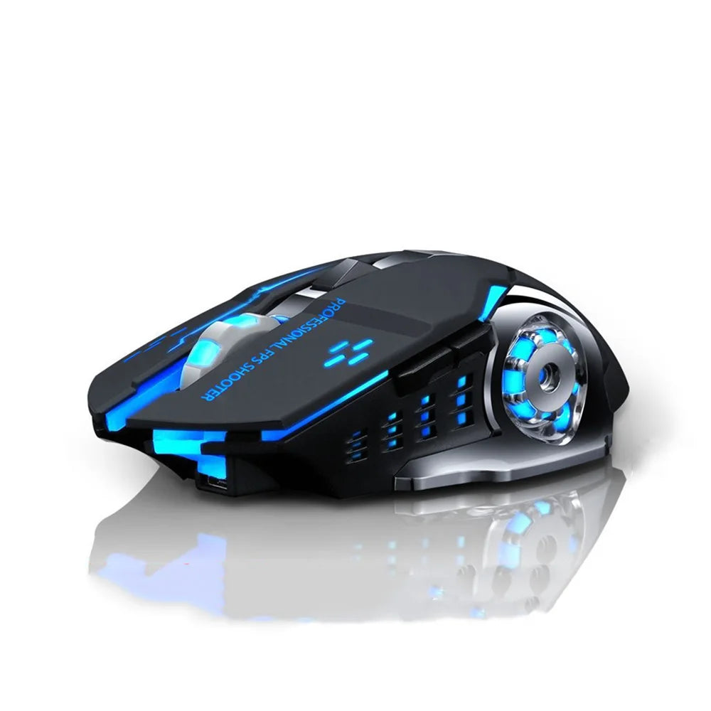 Rechargeable Wireless Mouse Gaming Computer