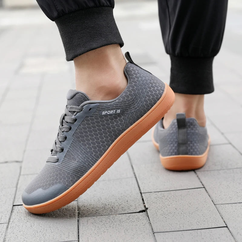 Barfuß-Sneaker 2025: pscownlg Barefoot Sneakers Men Soft Casual Shoes - Comfortable Breathable Sports Shoes Women Walking Gym Wide Toe Shoe Collection