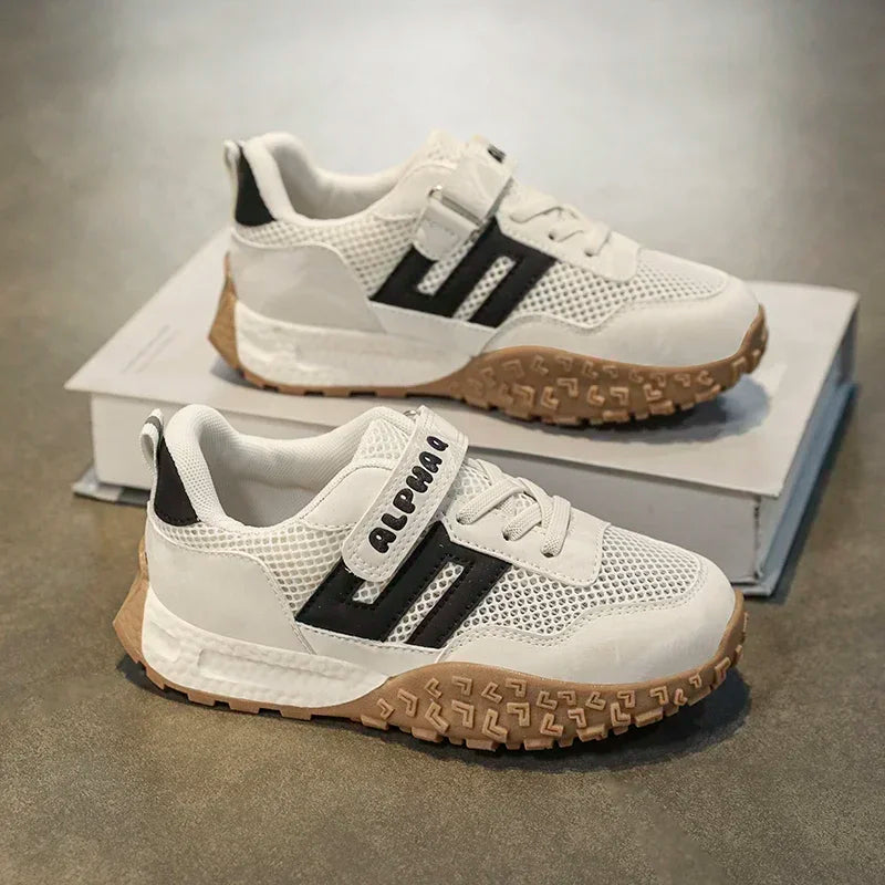 Mädchen Laufschuhe 2025 - Weiche Sohle Frühling Herbst Neuer Stil - Kinder Sport Sneakers Dad Style Casual Schuhe