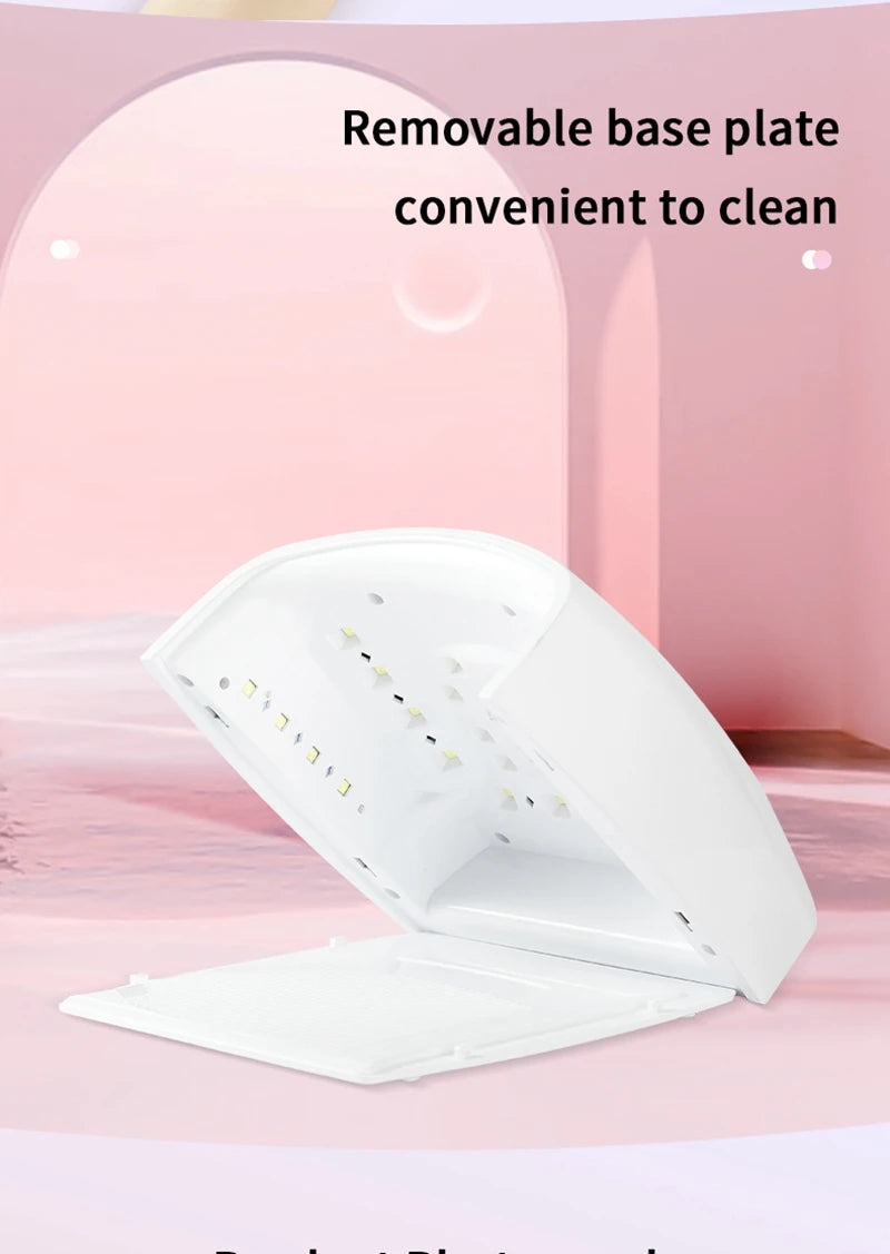 Rechargeable UV LED Lamp for Nails Wireless Gel Polish Nail Dryer Pedicure Manicure Light Cordless LED Nail Lamp For Manicure