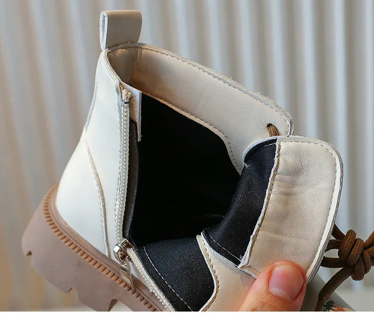 Luna Cherry Kurzstiefel Stickerei - Größe 24-37 Softsohle