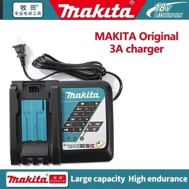 Makita 18V 9AH 9000mAh Battery Rechargeable Li-ion Lithium-ion Batteries Charger for BL1860B BL1850 BL1830 BL1815 LXT400