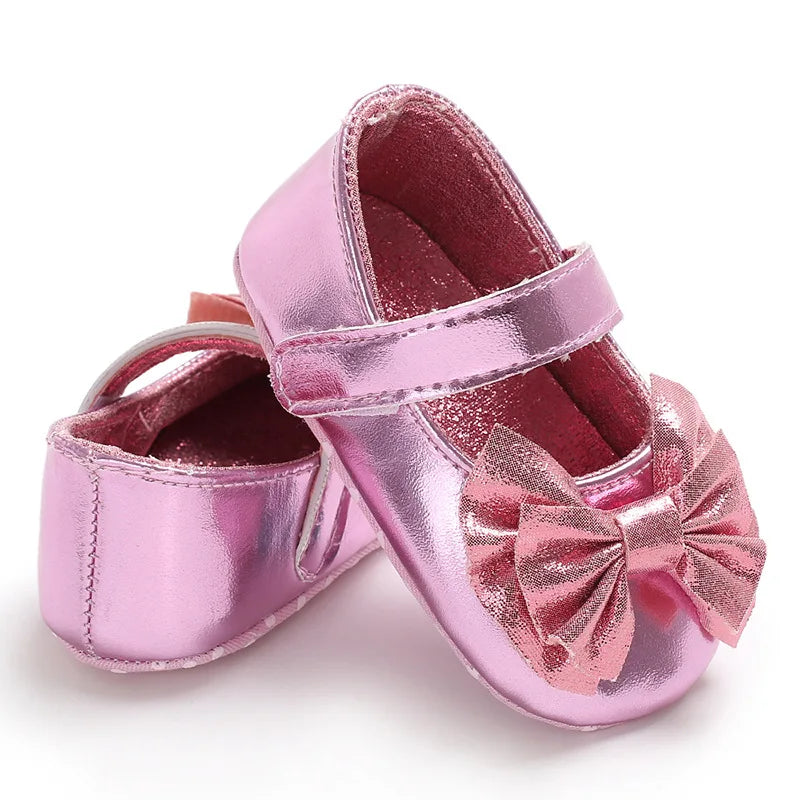 BabyStep Lauflernschuh Schleife - Weiche Sohle 10 Cm