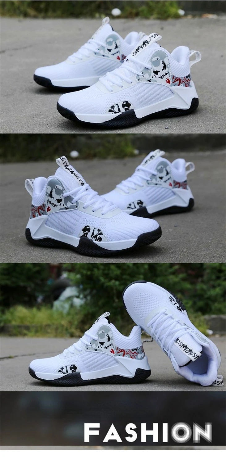 Sneakers Men Casual Shoes Sport Man Autumn NewDurable Shock Absorbing Elastic Shoes Fashion Sport Running Shoes Basketball Shoe