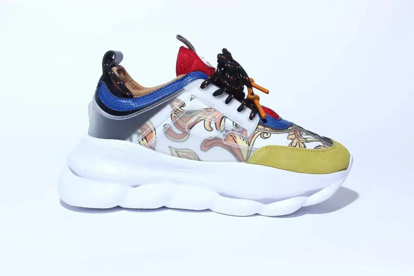 SpeedflyCN Plattform Sneaker Stilvoll Bequem Leicht Robust - Größe Leder Hartplatz