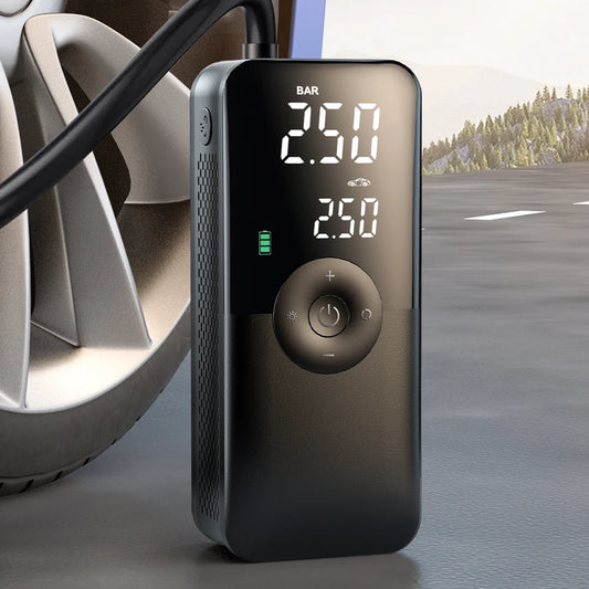 CARSUN Rechargeable Air Pump Reifeninflator Portable Kompressor Digital Cordless Auto Reifeninflator Für Fahrradkugeln