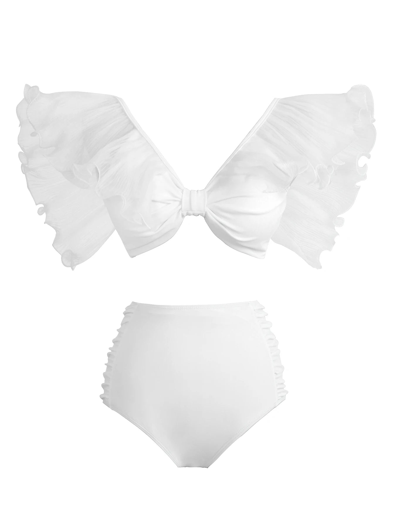 High Waist Schwimmbekleidung Frauen Schwimmanzug 2025 - Ashgaily Elegant Beach Fashion