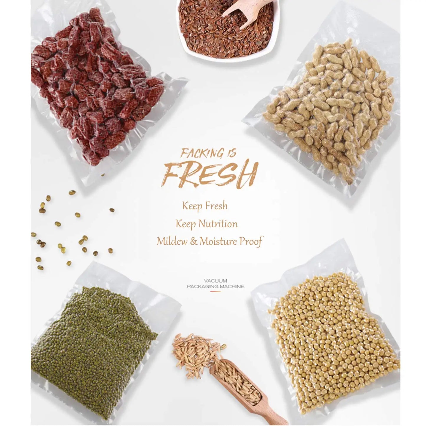 Chcyus Vakuumrolle Lebensm. - 300cm Rolle Elektrisch 28cm