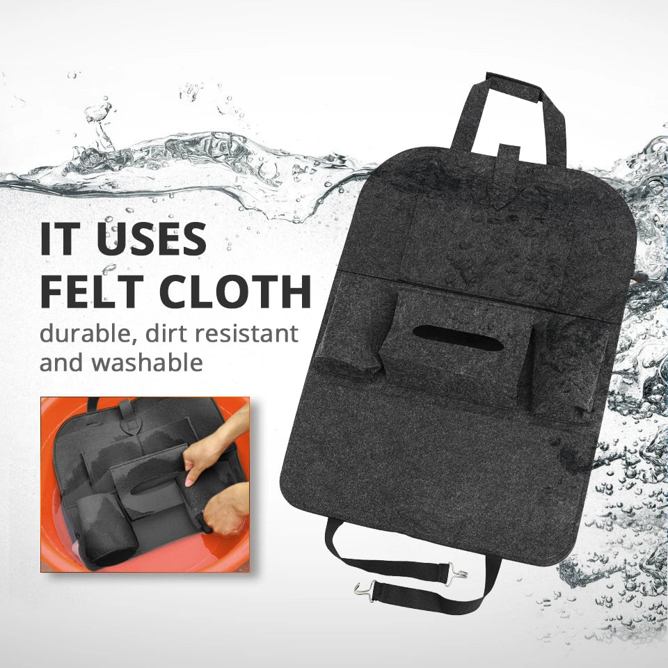 Choice Organizer Rücksitz Tasche - Filz 6 Taschen Universal