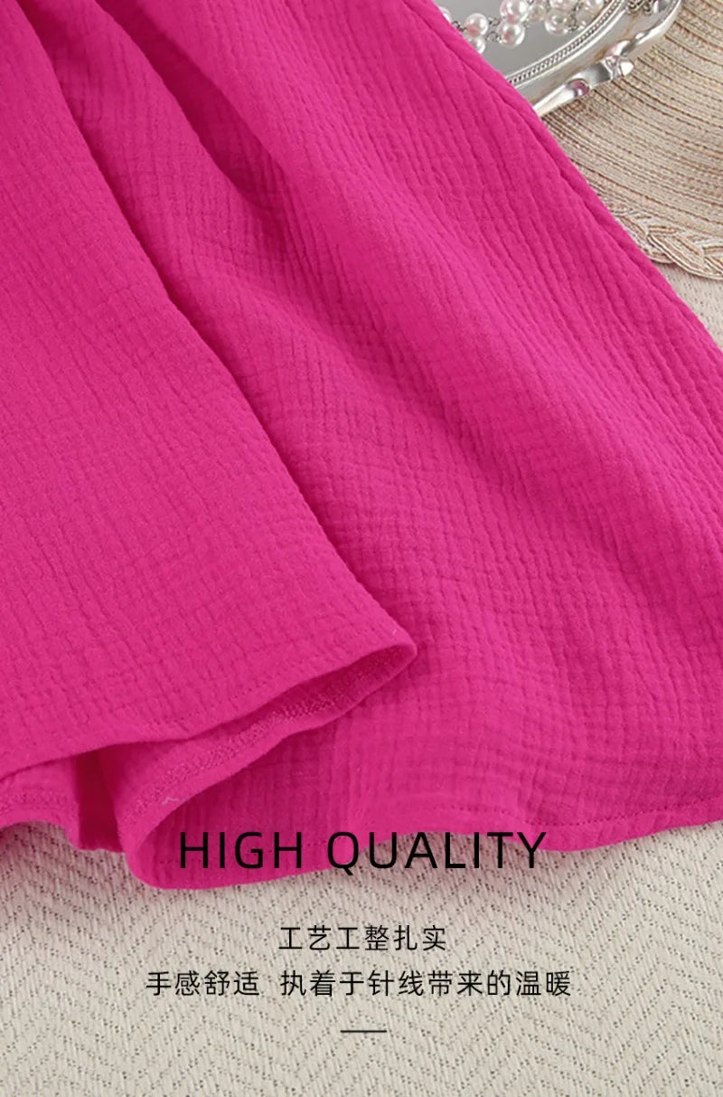 Rochii elegante pentru femei, 100% bumbac, muselină, mânecă lungă, decolteu în V, casual, petrecere, vacanță, plajă, alb, negru, halate, vestidos de mujer