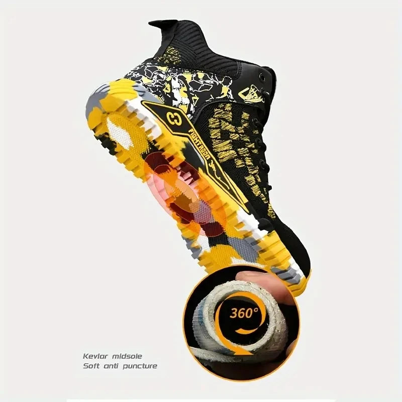 Choice 862 Sicherheits-Halbschuh - Größe 44,Textil,Gummi