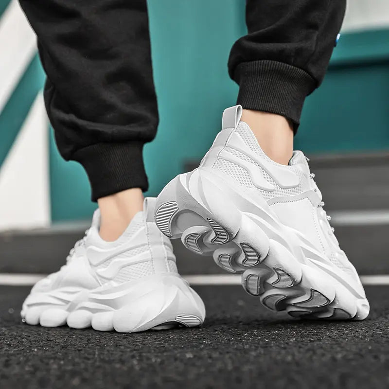 ZUUBAN Sneaker Atmungsaktiv - EVA Sohle Leicht 41-46