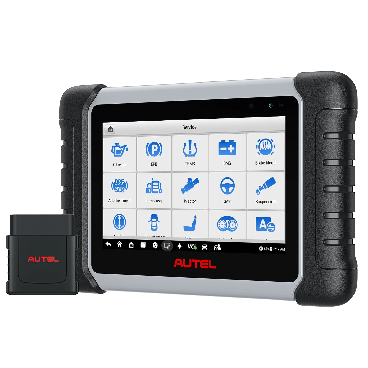Autel MaxiCOM MK808BT Pro OBD2 Scanner Auto Diagnosegerät Code-Leser mit Aktiv-Test, Vollsystem-Diagnose, 28+ Services