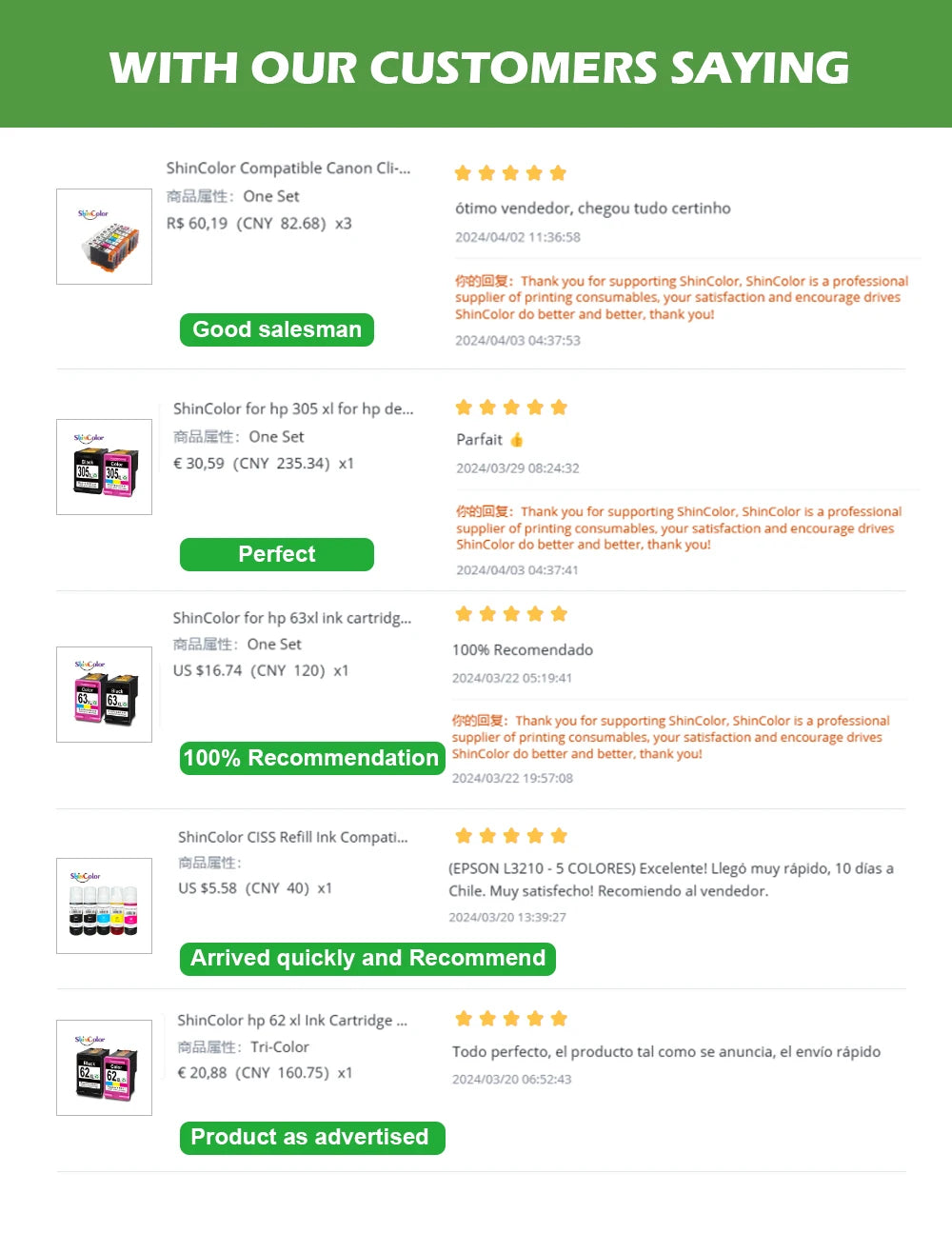 ShinColor 67XL 67 XL Premium Black Remanufactured Color InkJet Cartridge for HP67 For HP ENVY 6000 DeskJet 1255 2700 Printer