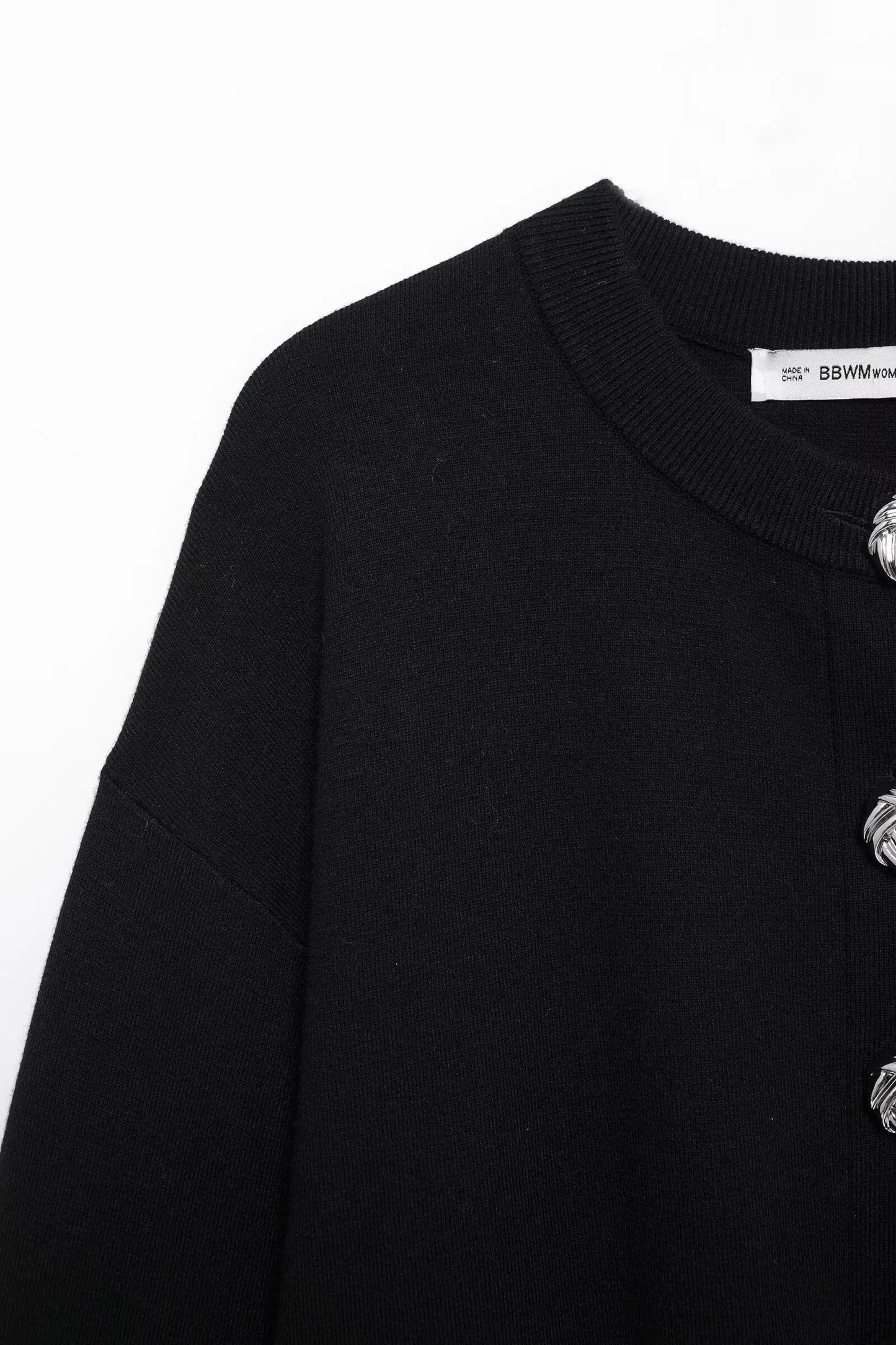 BRIFCN Elegant Strickcardigan - Größe M Gewicht Mittel Länge Regular