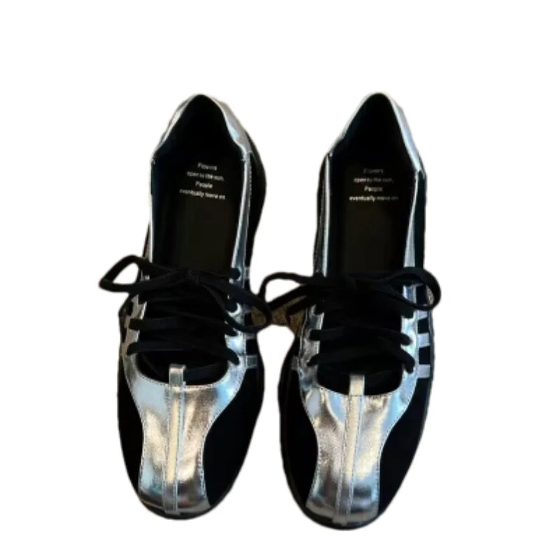 Women Sneakers Flats Casual Sport Shoes Summer 2025 Designer New Brand Ballet Dance Shoes Mary Jane Running Zapatillas
