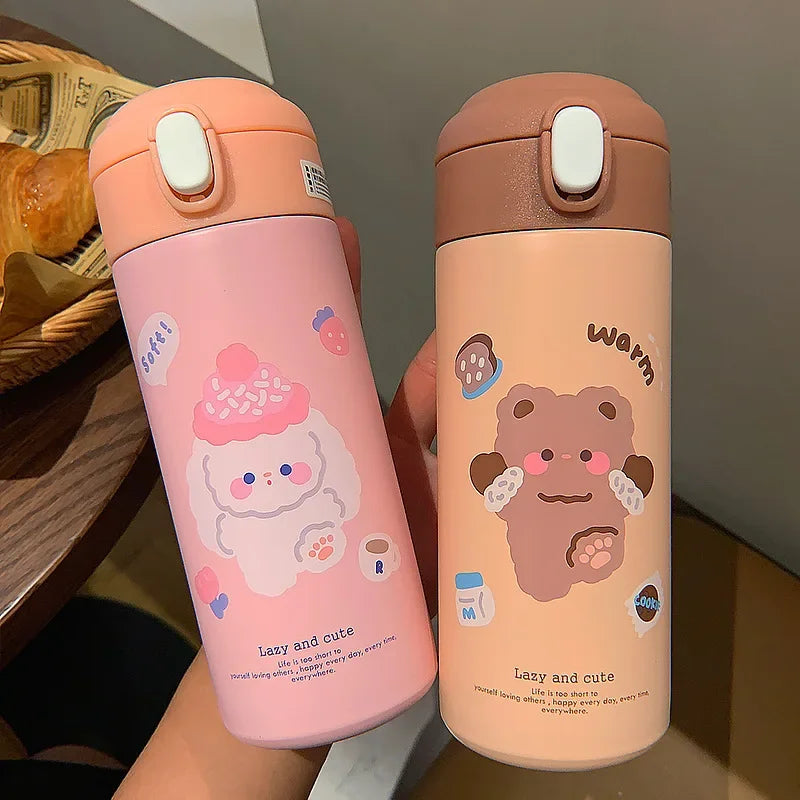 SMHXIANGQIANJIN Thermosflasche Vakuum - 380ml Edelstahl