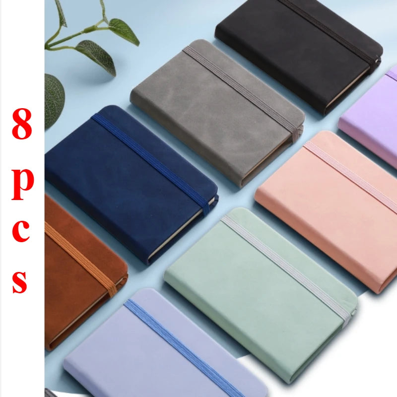 Choice A7 Notizbuchset Elastikverschluss - 8x100 Seiten