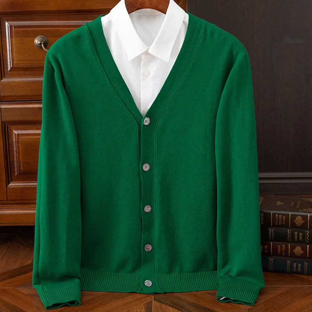 CN Cardigan V-Ausschnitt - Größe M, Polyester, Slim-Fit