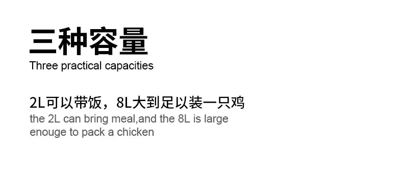 Large Capacity Commercial Portable Insulated Pot with Rice and Household Three Piece Set Insulated Bucket