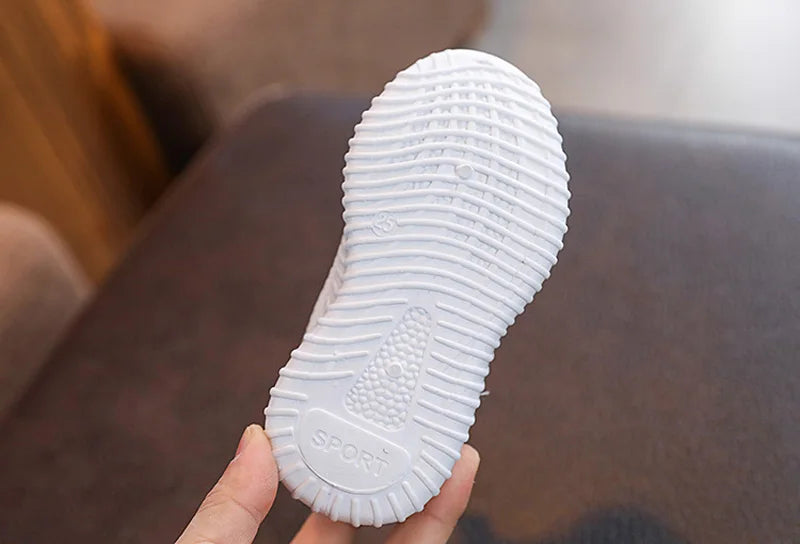 Kinder Schuhe 2025 - Frühling Sommer Kids Sneakers - Weich Atmungsaktiv Mesh Jungen Mädchen Schule Outdoor Sport