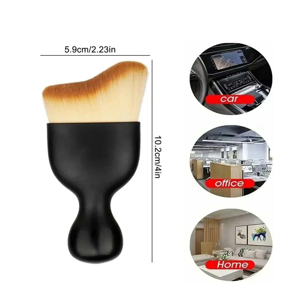 AutoSoft Plüsch-Waschhandschuh - 1Stk, kein Strom, 25x18cm