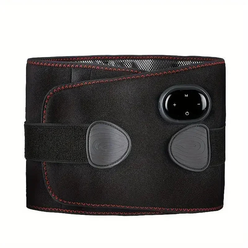 Electric Heating Waist Massager, Portable Graphene TYPE-C Heating Belt, Multi-gear Adjustment Waist Shock Massage Device