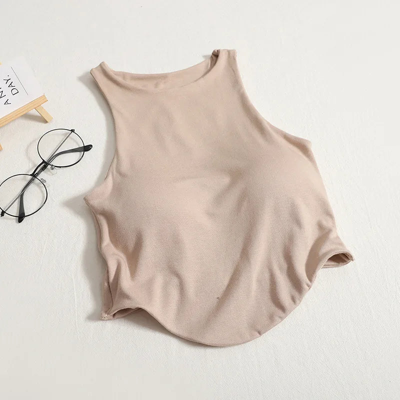 Clothing Damen Sportbustier Komfort - Cups Baumwolle Kurz