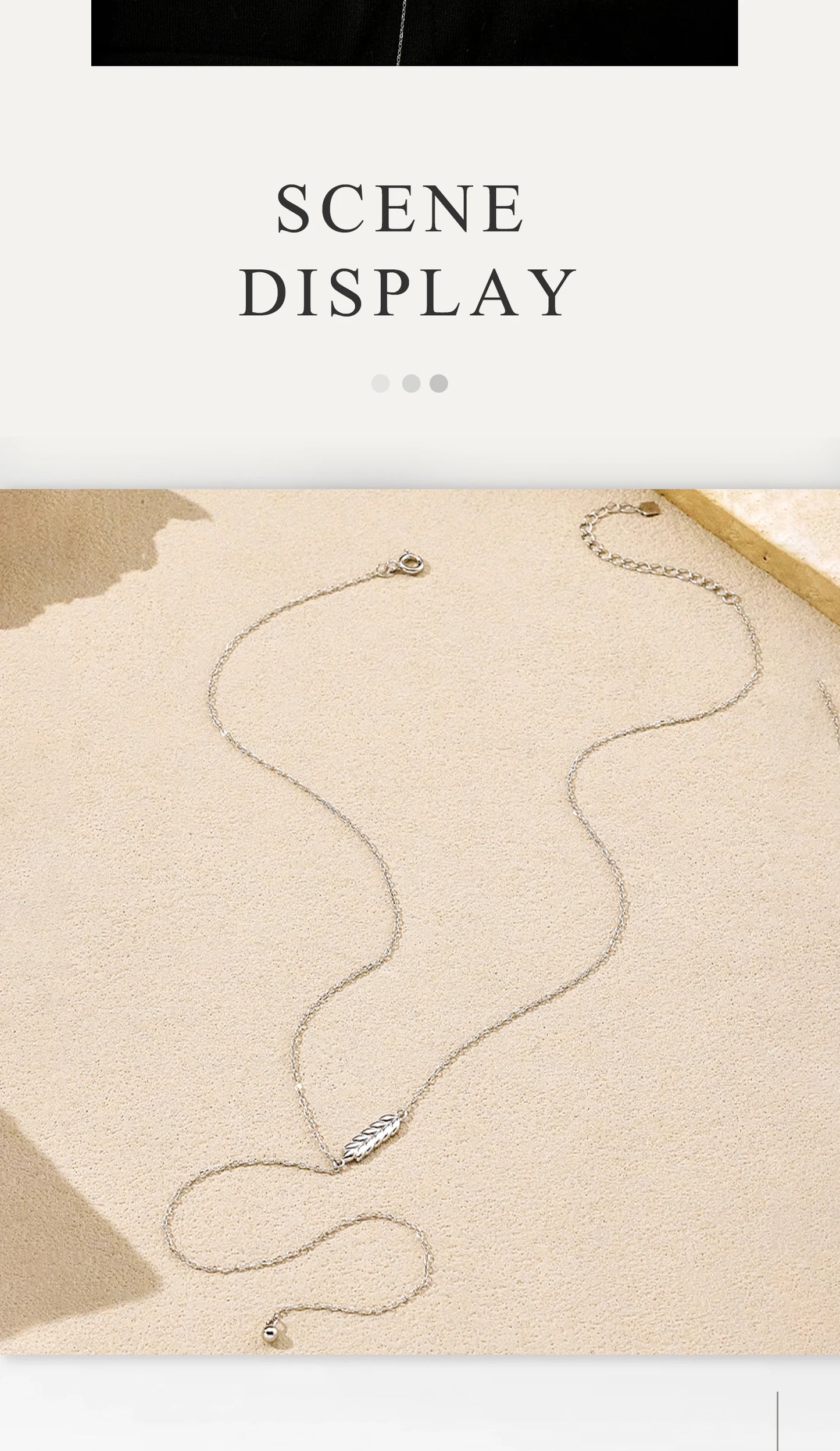 ANDYWEN 925 Sterling Silver Minimalist Wheat Leaf Pendant Long Y-Shaped Necklace 2025 Fine Jewelry for Women's Casual Style