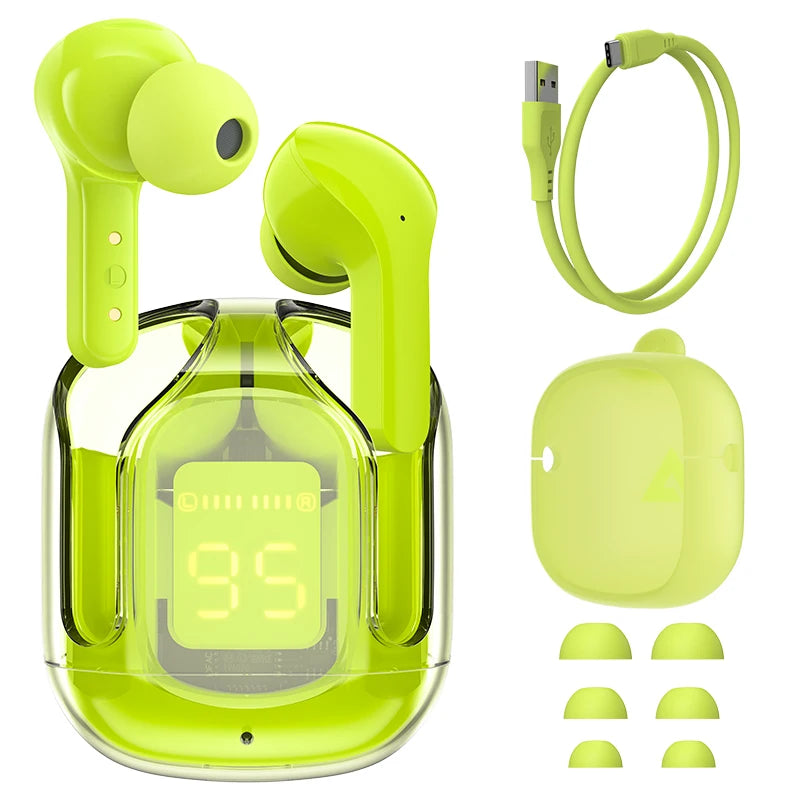 Căști de gaming 2025 - ACEFAST T6 TWS Bluetooth 5.0 Sport Intraauriculare