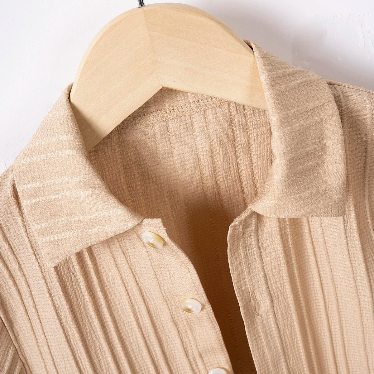 Summer Boys Casual Clothing Set Lapel Short Sleeve Shirt + Elastic Waist Shorts 2 Pcs Set Boys' Fashion Suit