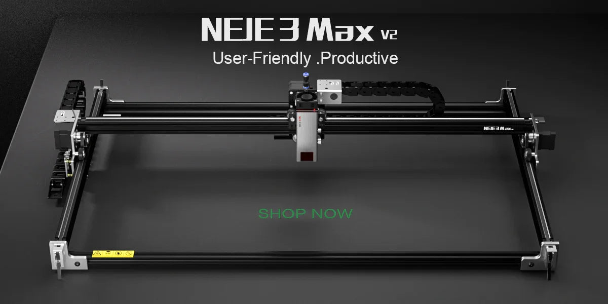 Lasergravur-Maschine 2025: NEJE 5 PLUS Laser Engraver 255 x 420 mm Professional Laser Engraving Machine Laser Cutter Lightburn Wireless Control Laser CNC Collection