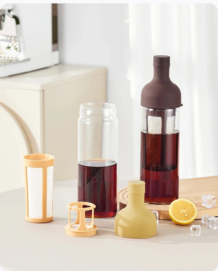 Borosil Coldbrew Glas Kaltaufgusskanne - 500ml Borosilikat