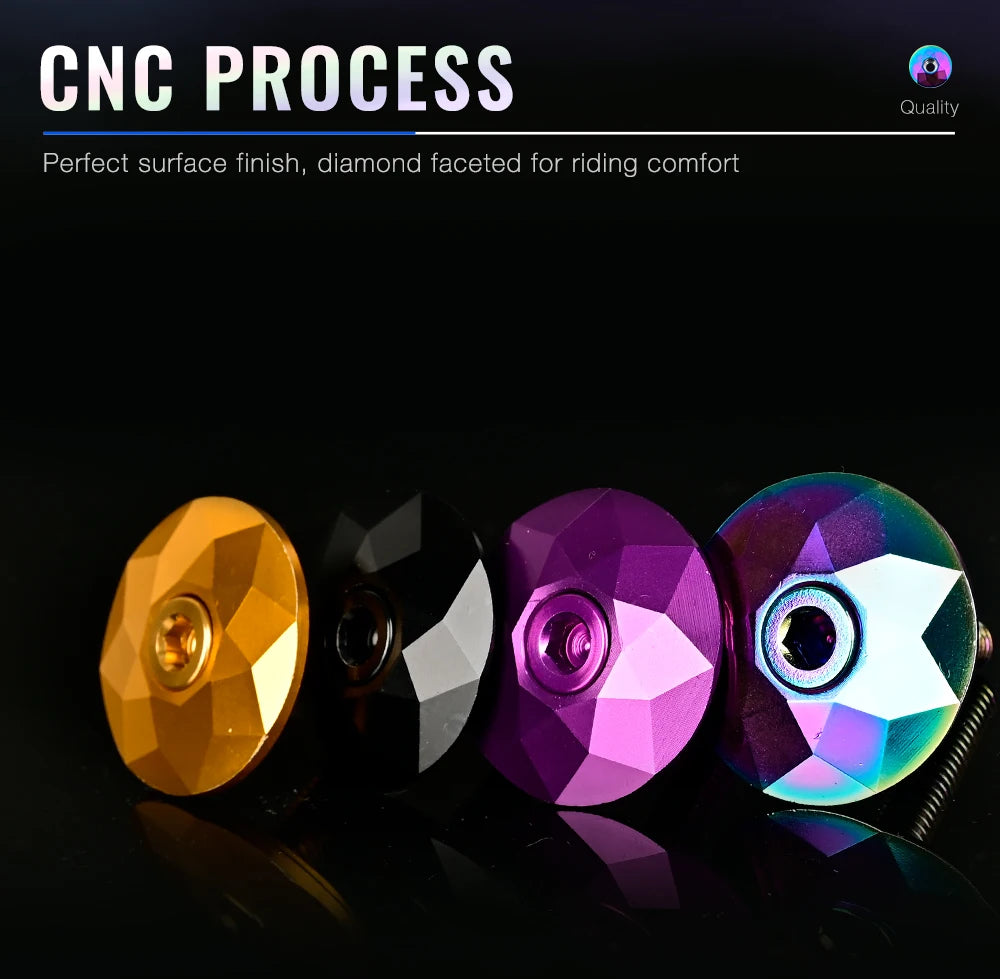 Fahrrad Steuersatz Kappe Gebrannt Blau MTB Rennrad Vorbau Steuersatz Top Kappe Abdeckung mit Schraube für 28.6mm Gabel Kopf Rohr Radfahren Zubehör