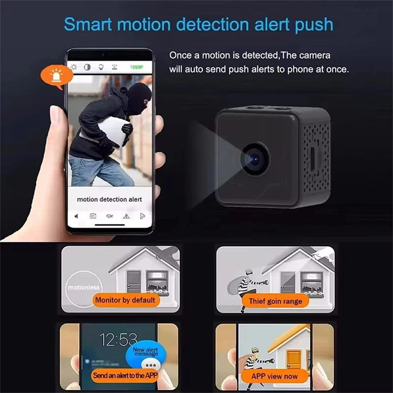 Sicherheitskamera 2025: Xiaomi-X6 Mini-IP WiFi - Smart Home Collection