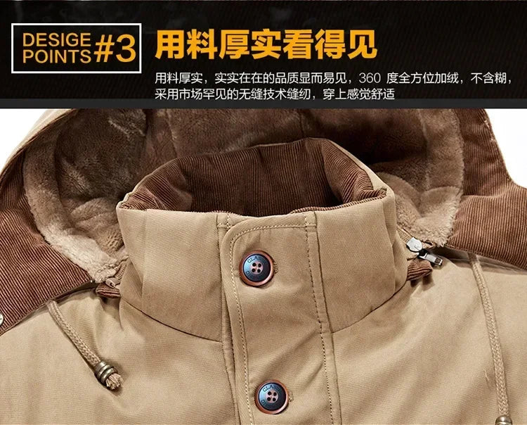 NordWoll Parka Wärme - Größe XL, Gewicht 1,2kg, Polyester