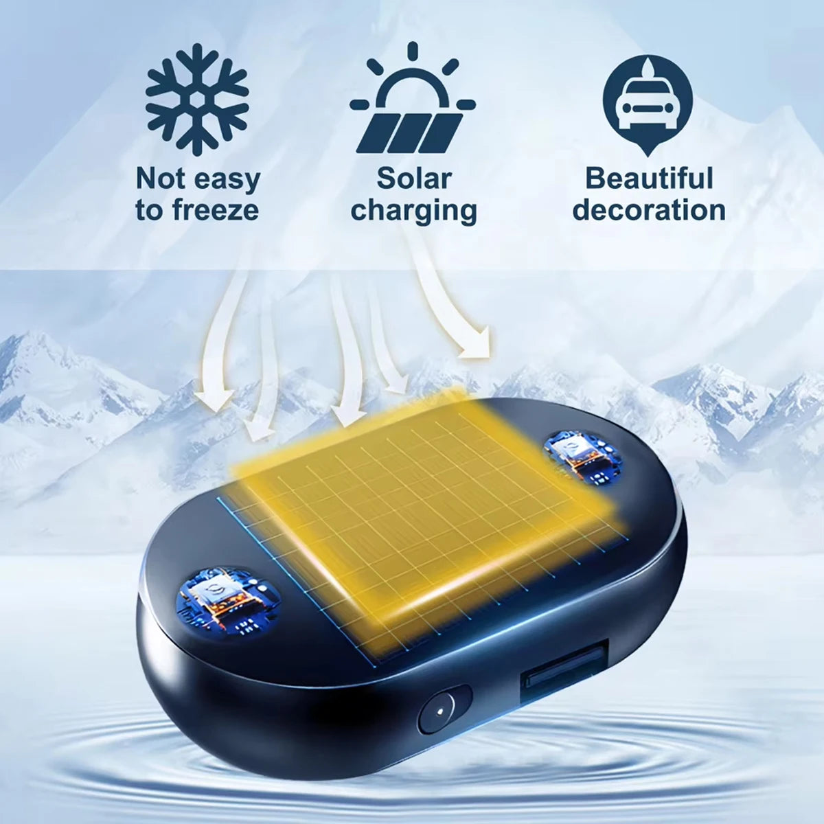 Auto-Enteiser 2025: Solar Elektromagnetisch Windschutzscheibe - Winter Car Collection