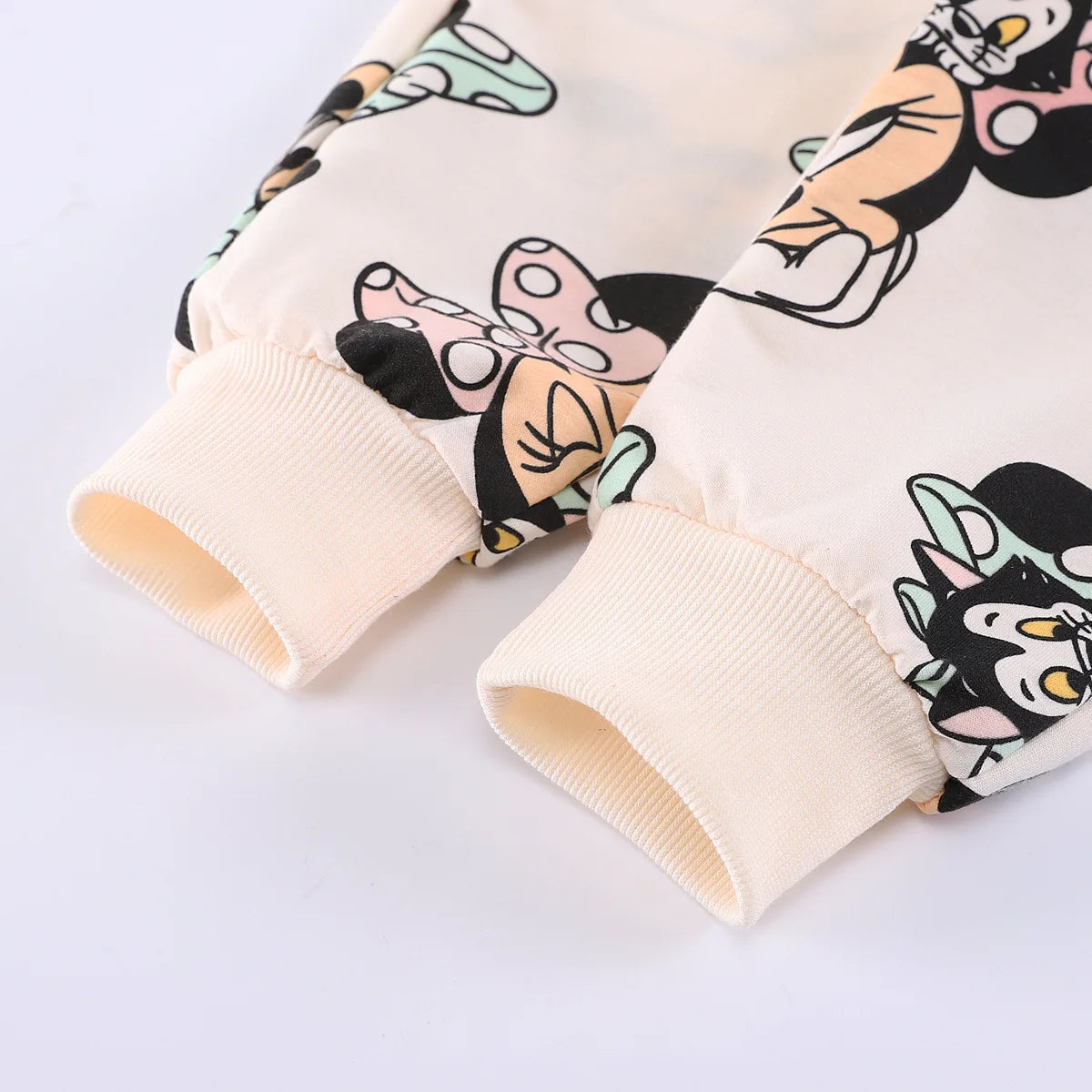 Infant Girls Spring Autumn Clothes Sets Kids Minnie Mouse Long Sleeve T-shirt And Pants 2pcs Suits Baby Girl Fashion Clothing