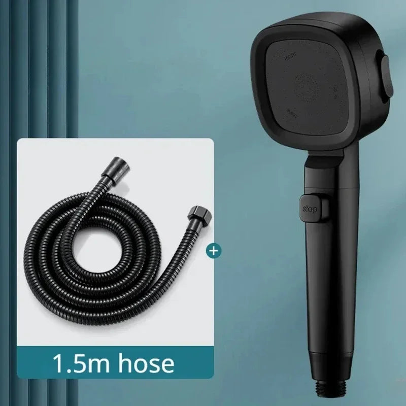 Xiaomi 3-modes Shower Booster Showerhead Powerful Booster Adjustable Shower Head Bathroom Water Head Rain Home Shower Set