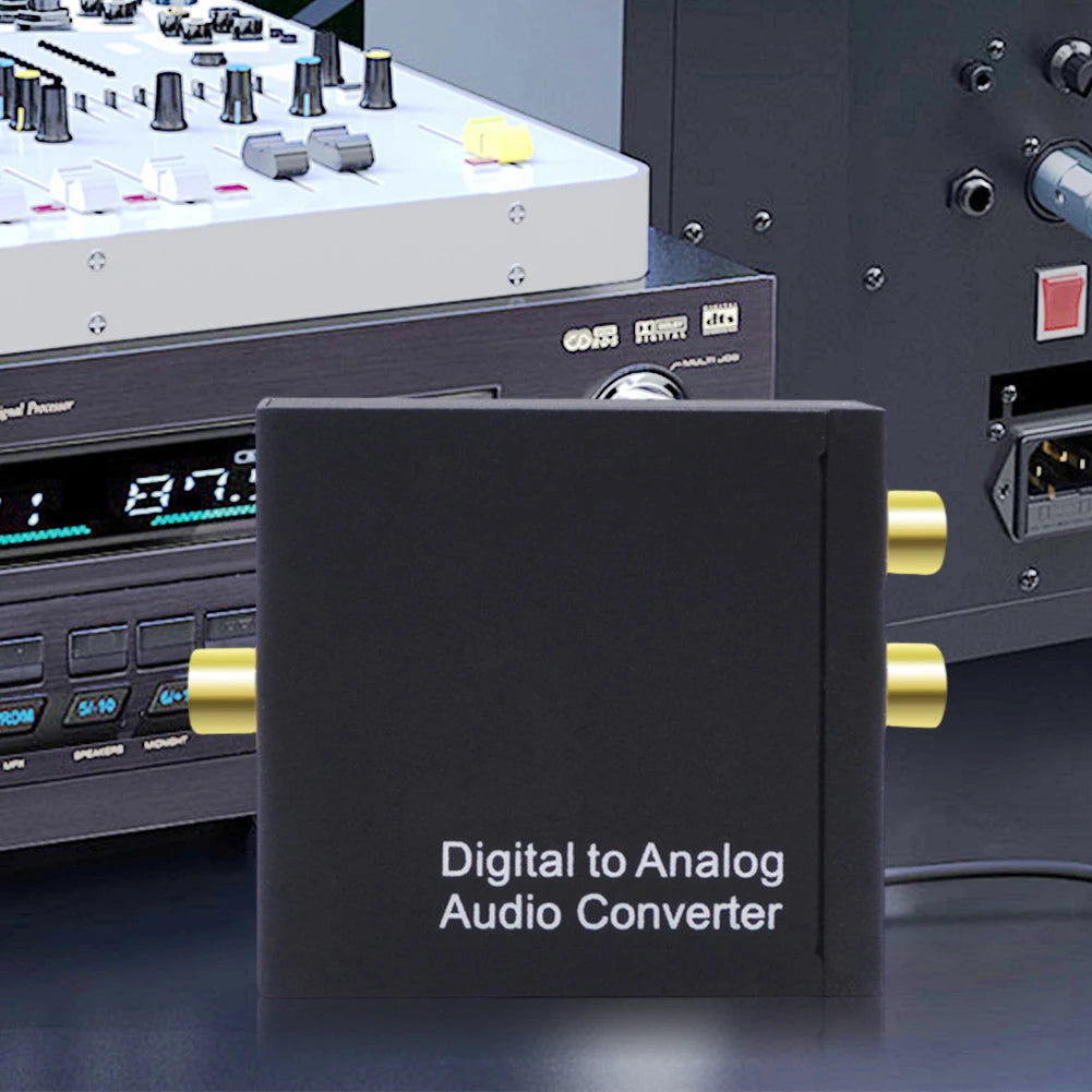 Audio-Konverter 2025: 192KHz Digital To Analog Converter Coaxial SPDIF RCA 3.5mm Optical DAC Decoder Collection