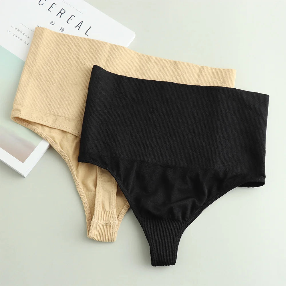 Shapewear String 2025 - Nahtlose High-Waist Panties formende Unterwäsche