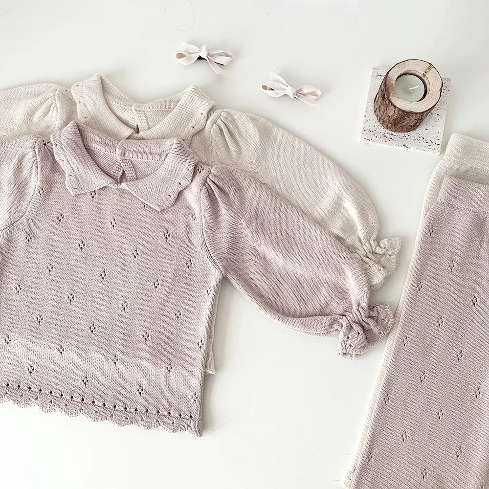 YSUBESTCN S22399 Koreanischer Strickset - Größe Baumwolle