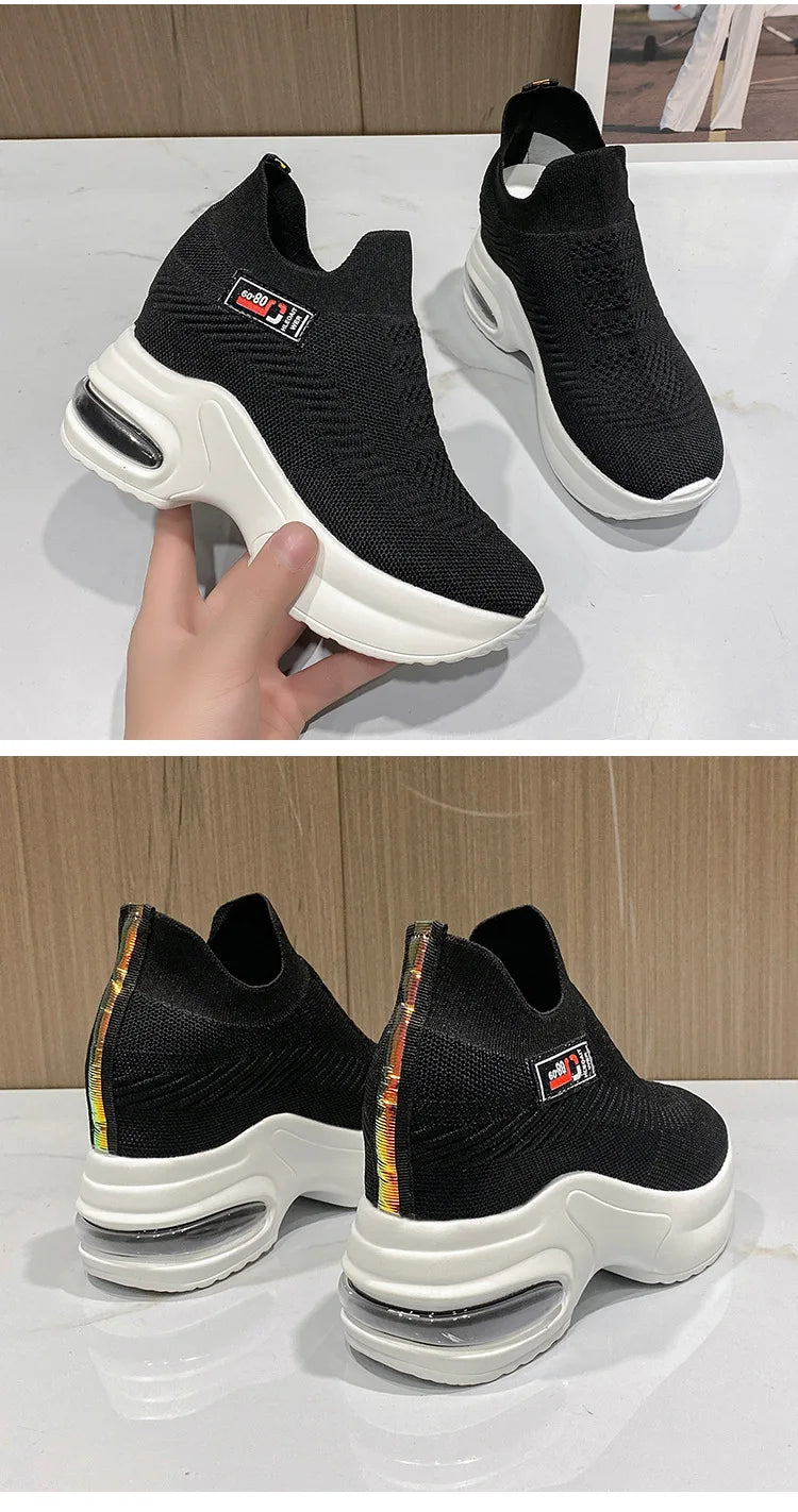 Bellato Sneaker Pailletten - Plateausohle 6cm Gr 36-42