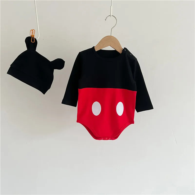 Disney Strampler Mit Hut - Baumwolle Größe 68 Cartoon Teddy