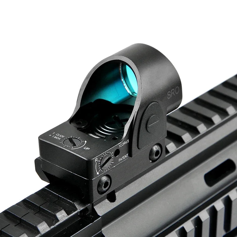 SRO Mini Red Dot Sight Collimator Rifle Reflex Sight Scope fit 20mm Rail For Airsoft Hunting Rifle